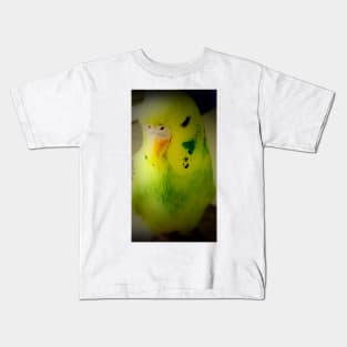 Yellow Budgie Kids T-Shirt